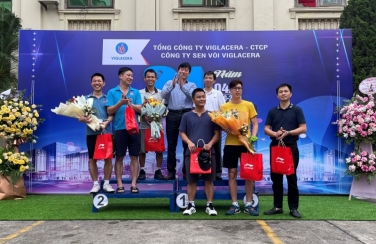 Công đoàn Công ty Sen vòi Viglacera tổ chức Hội thao chào mừng 21 năm thành lập Công ty (04/4/2000 – 4/4/2021)